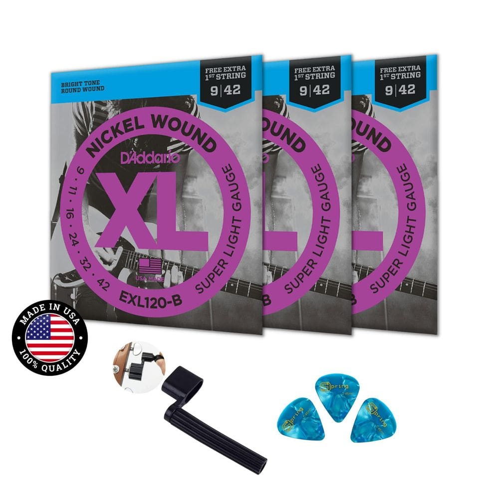 Cordas Guitarra Daddario EXL120-B Super Light