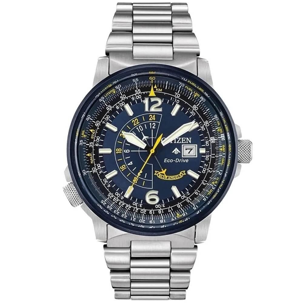 Relógio Citizen Promaster Eco-Drive Blue Angels Nighthawk BJ7006-56L - TZ31669F.