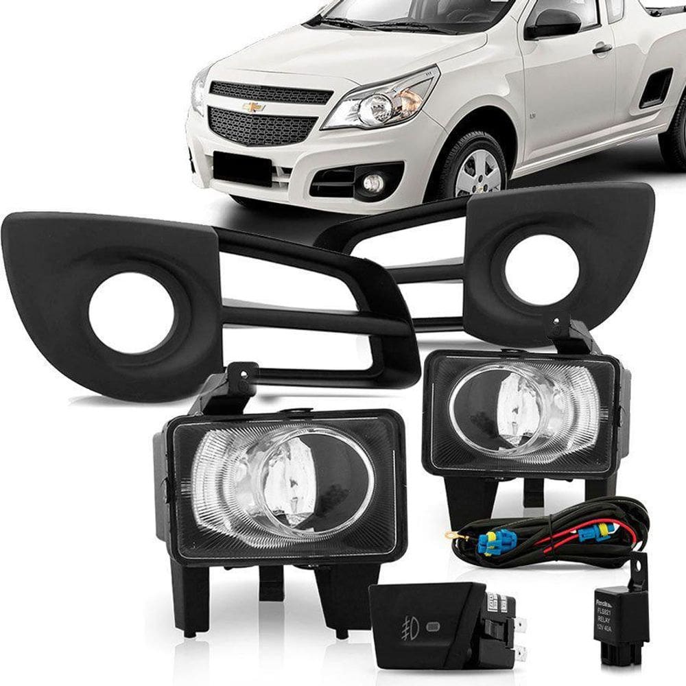Kit Farol Auxiliar Milha Montana 2011 Em Diante Shocklight