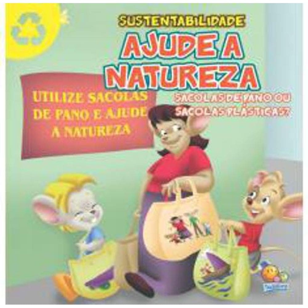 Livro Sustentabilidade Ajude A Natureza