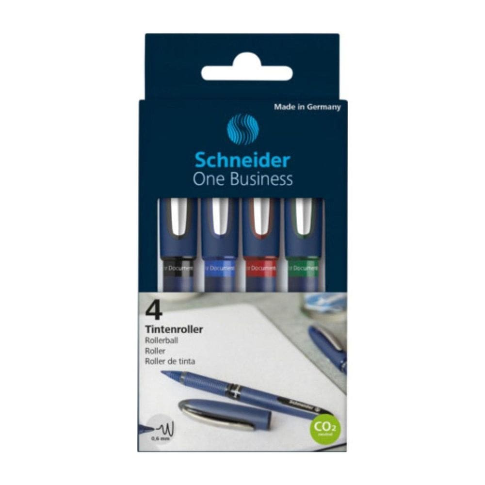 Rollerball One Business - Estojo C/4 Cores