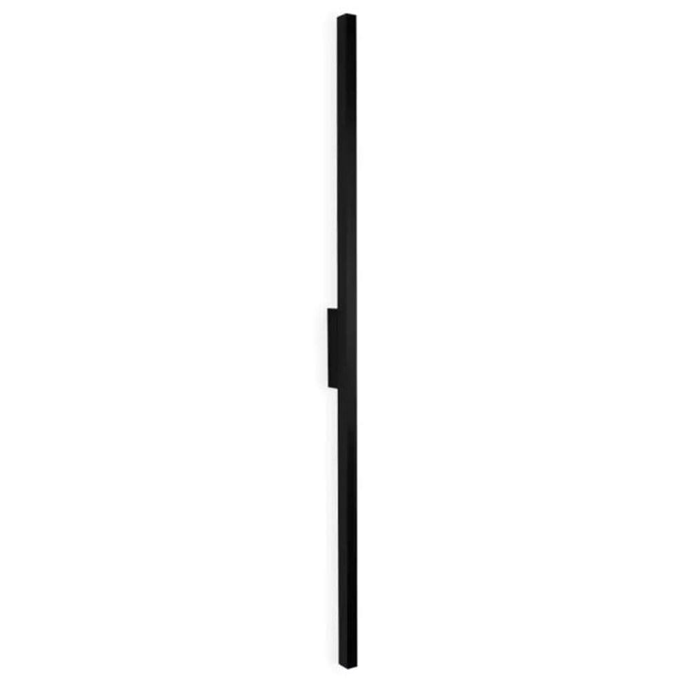 Arandela Luminária Parede Linear Slim Led 220V 60Cm Preto