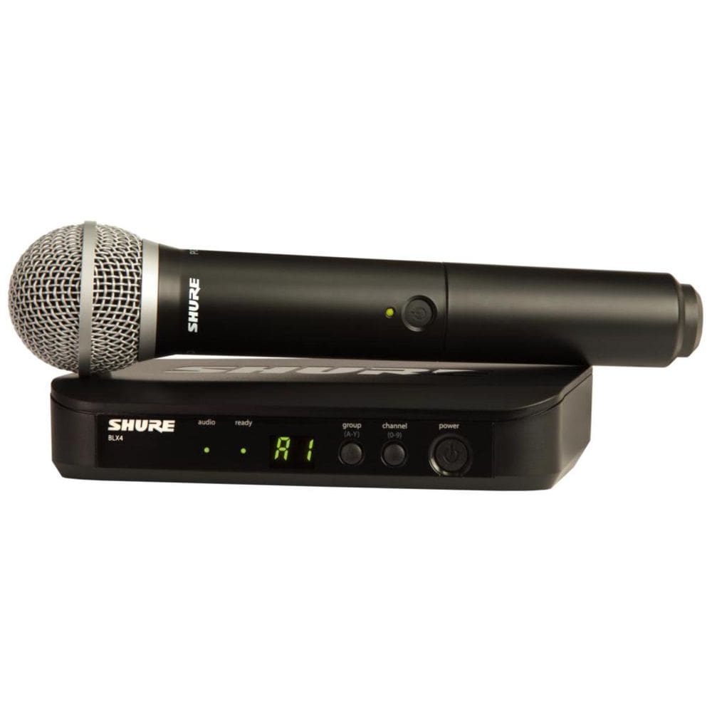 Microfone Shure Sem Fio Blx24Br Pg58J10 Garantia 2A