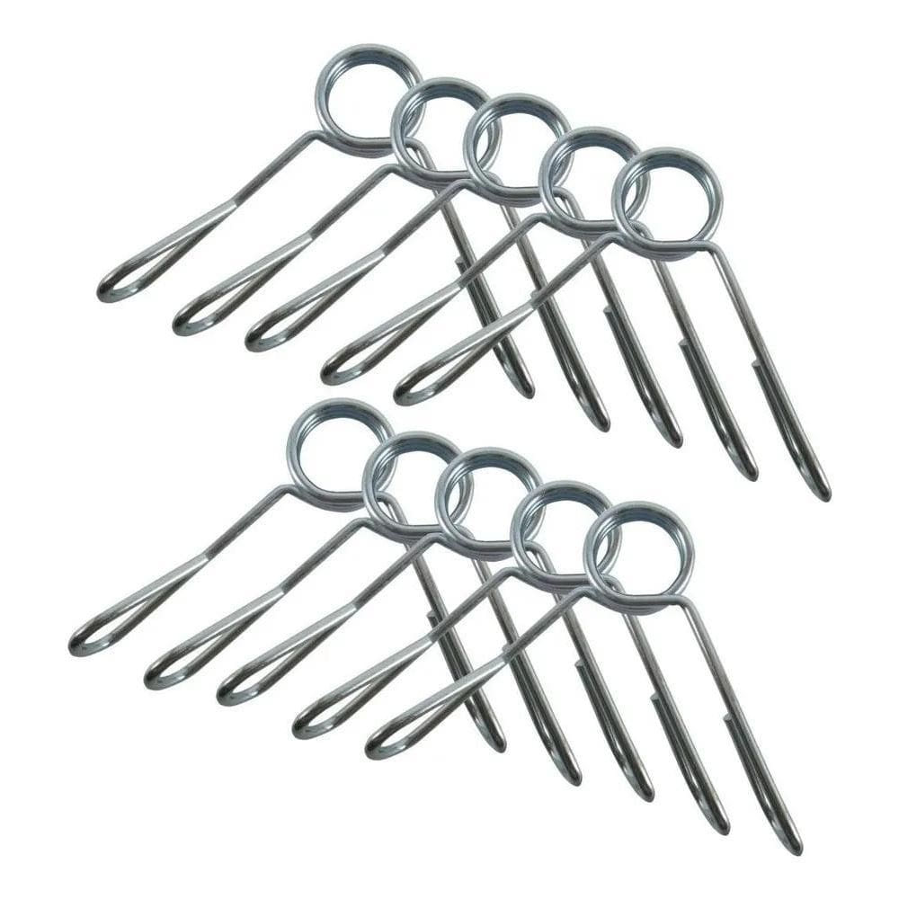 2X Kit Com 10 Grampos/Presilhas Para Barras 1.1/8 28,5Mm