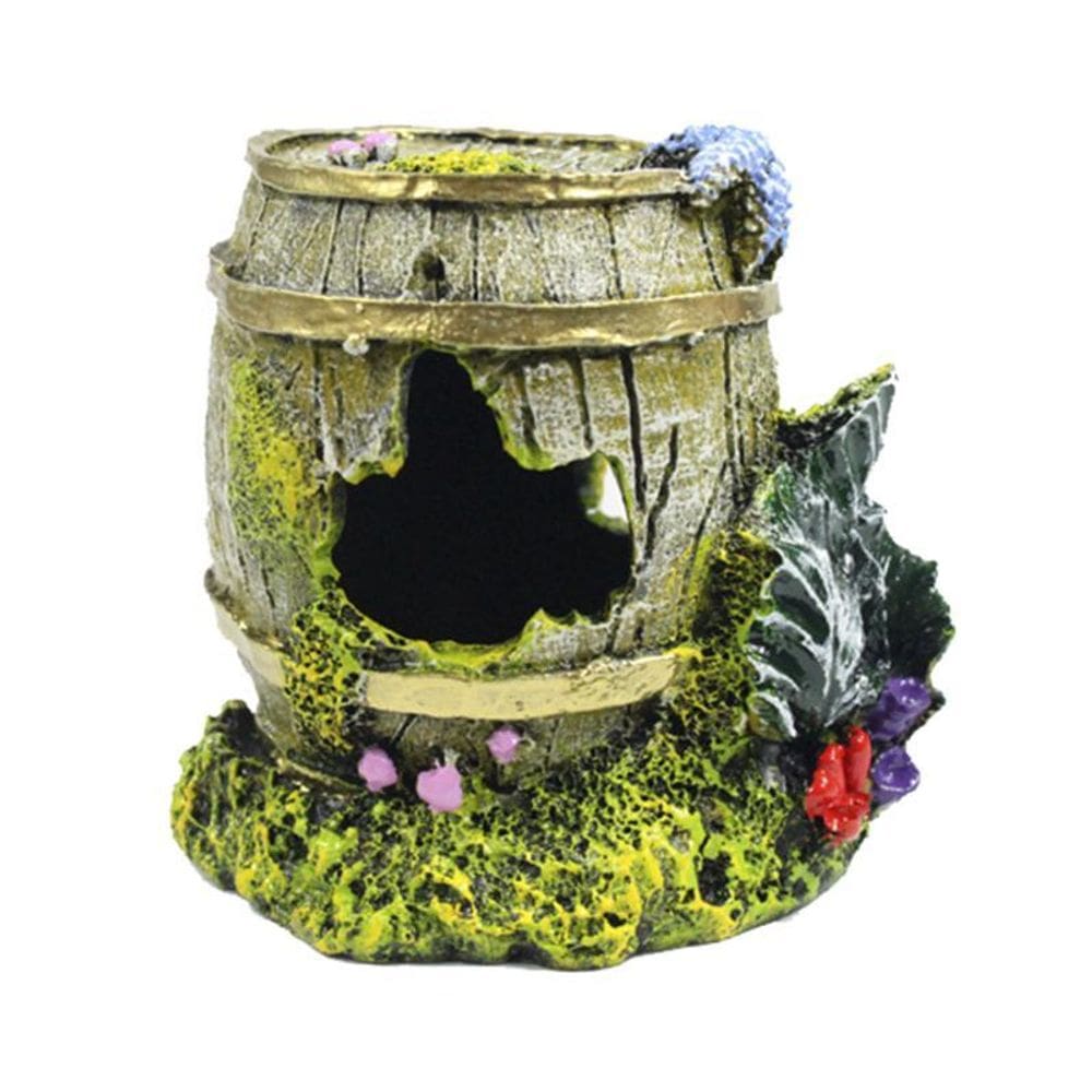 Enfeite Para Aquário - Barrica Pequena