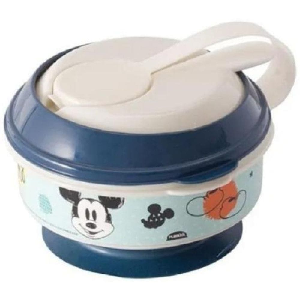 Pote De Papinha Com Amassador Infantil 300Ml - Mickey