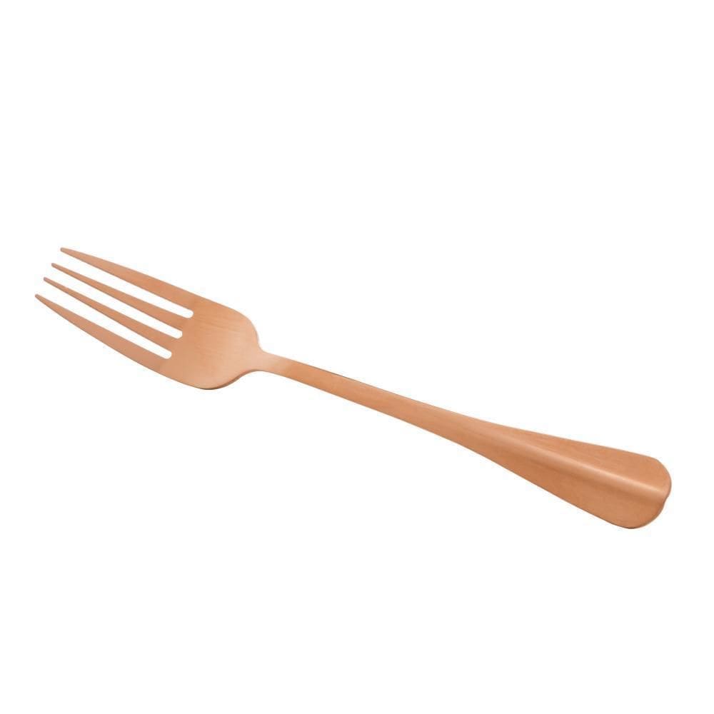 Cj 6 Garfos P/Mesa De Aço Inox Positano Rosé 20Cm