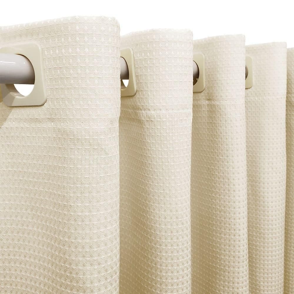 Cortina Varão Piquet Liso Ou Floral 6,00X2,50 Porta Balcão