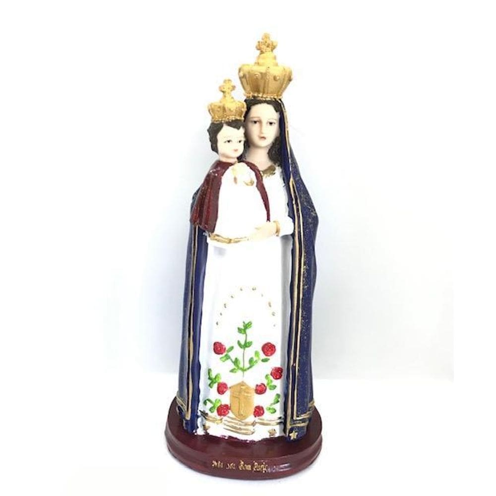 Escultura Nossa Senhora Do Bom Parto 30 Cm Em Resina