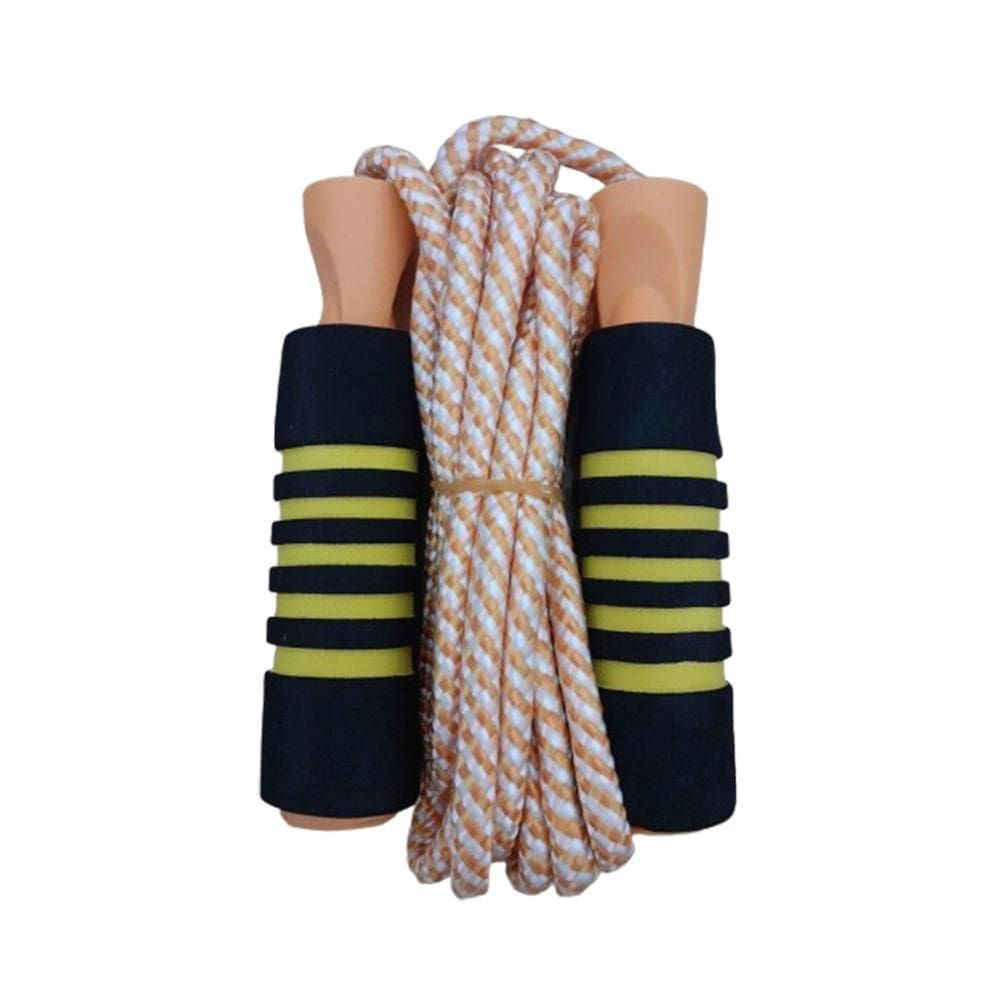 Corda De Pular Funcional Treino Cross Fitness Jump Laranja