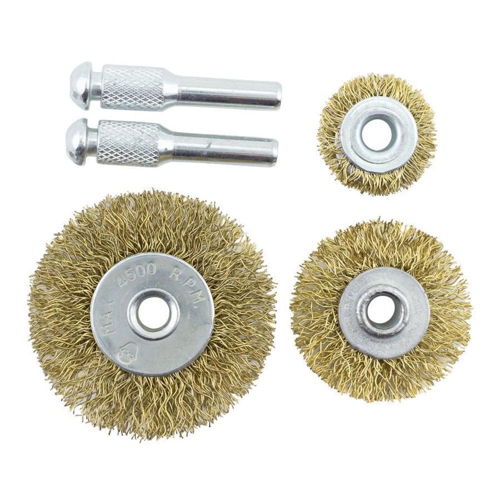 Jogo 3 Escovas Latonada Circular Com Haste Western Ref. 1681