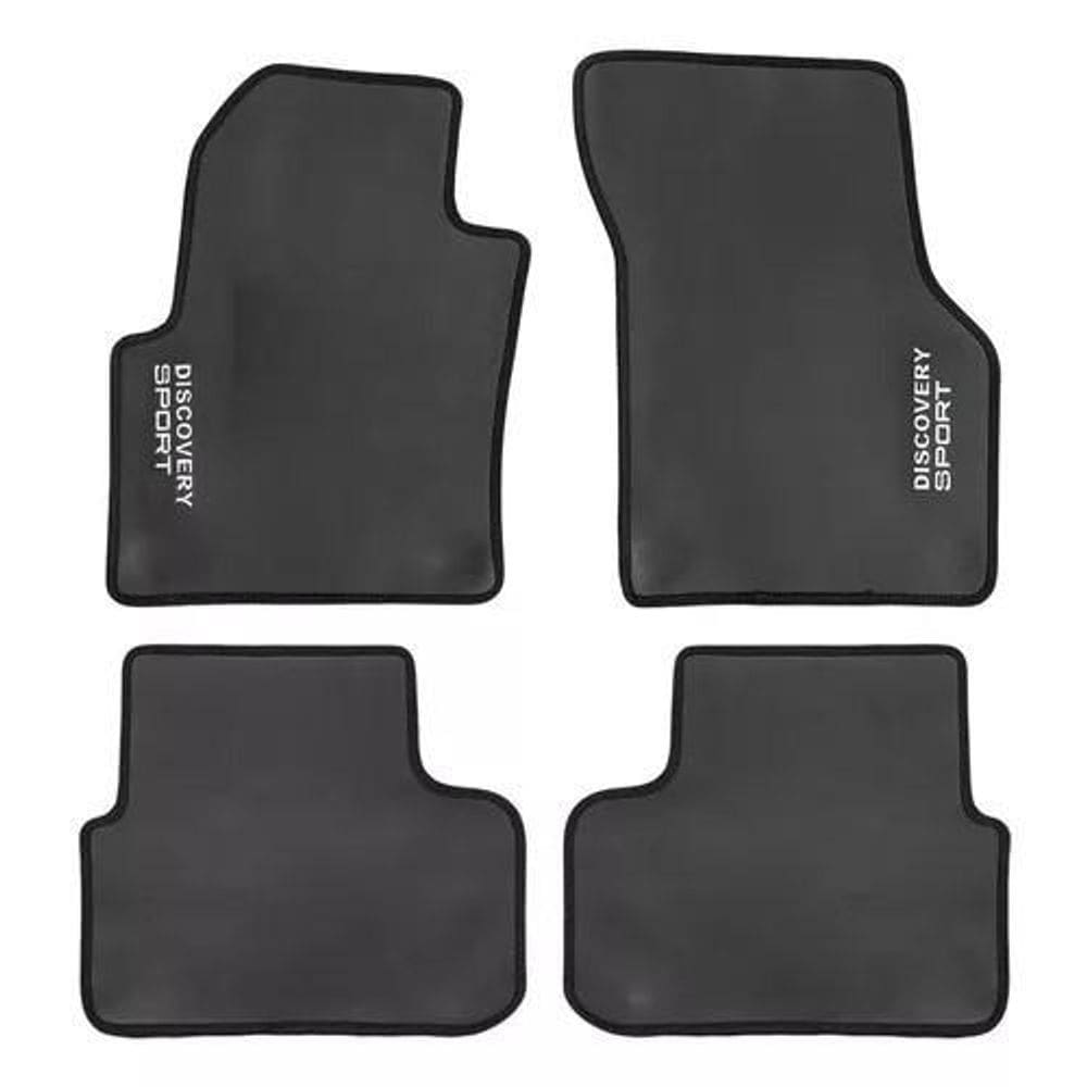 Tapete Automotivo Discovery Sport Borracha PVC Preto 4 Peças