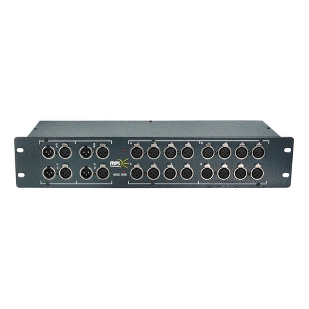 Splitter 16 Saídas Isoladas 4 Entradas Dmx 512 Mpl S06H Nfe