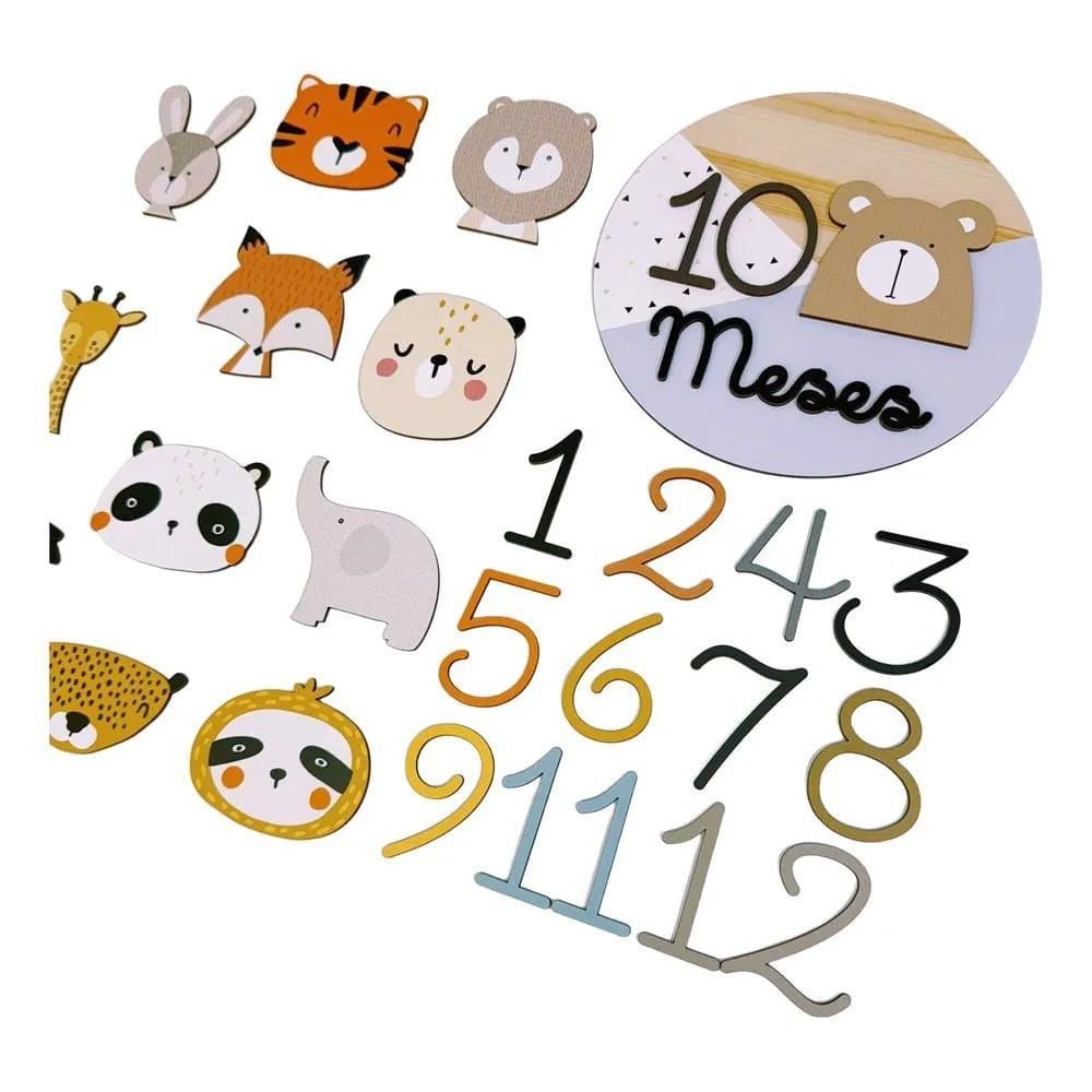 2X Kit Mesversário - Safari Nórdico