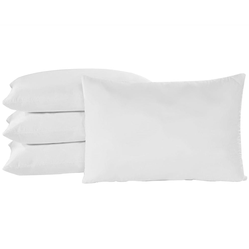 Kit 10 Fronhas Branca Algodão Percal 150 Fios Travesseiros