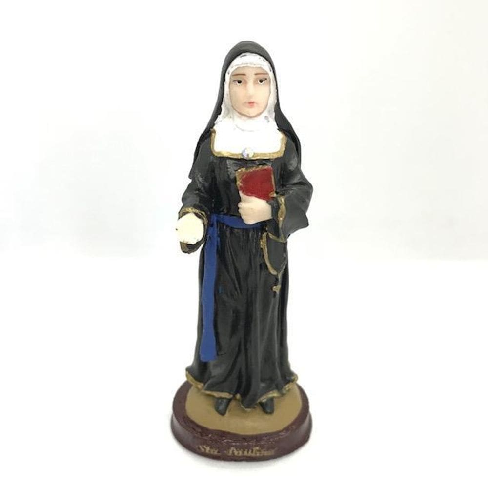 Imagem Santa Madre Paulina Em Resina 16 Cm