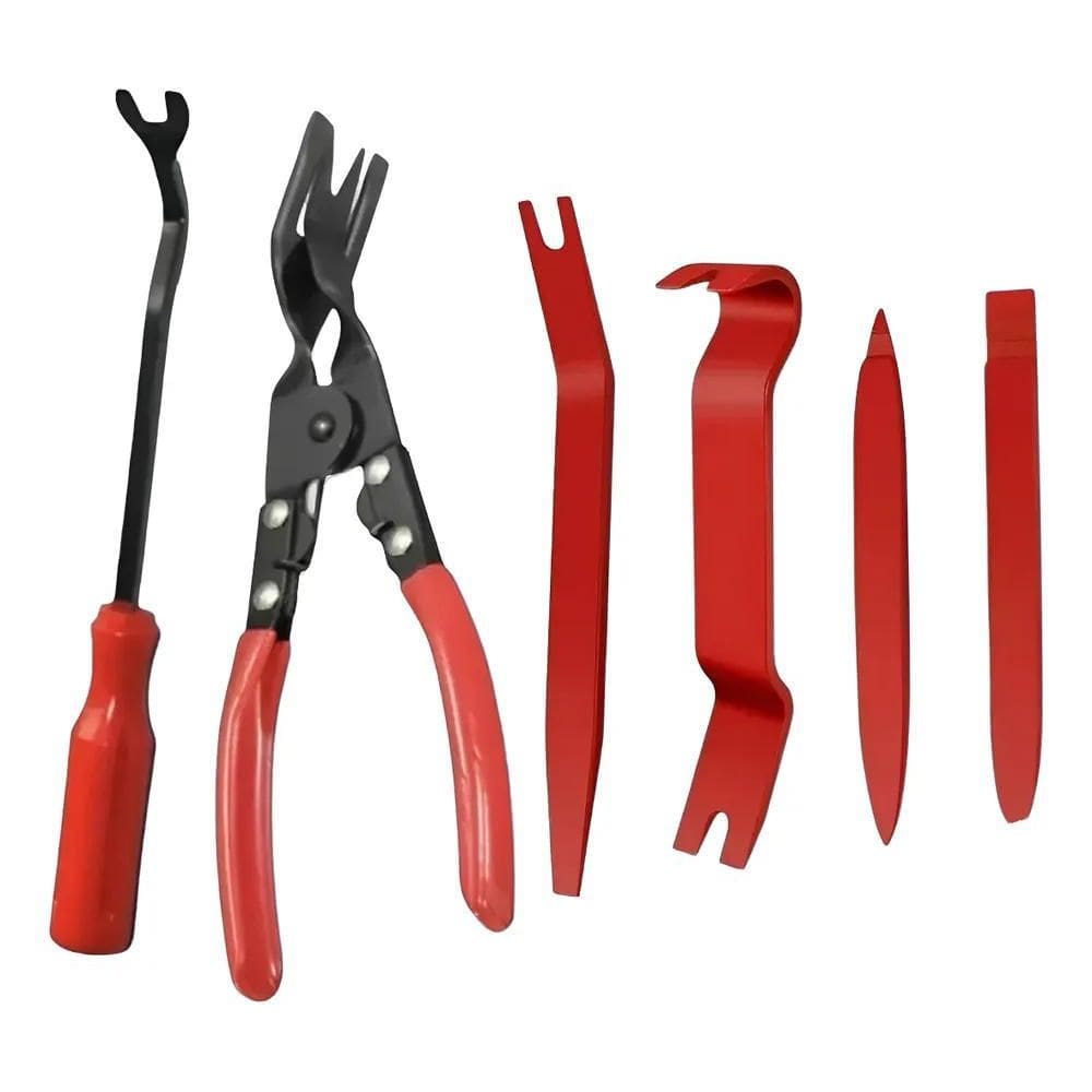 Ferramenta Extração Grampos Plástico Tirar Presilha Alicate