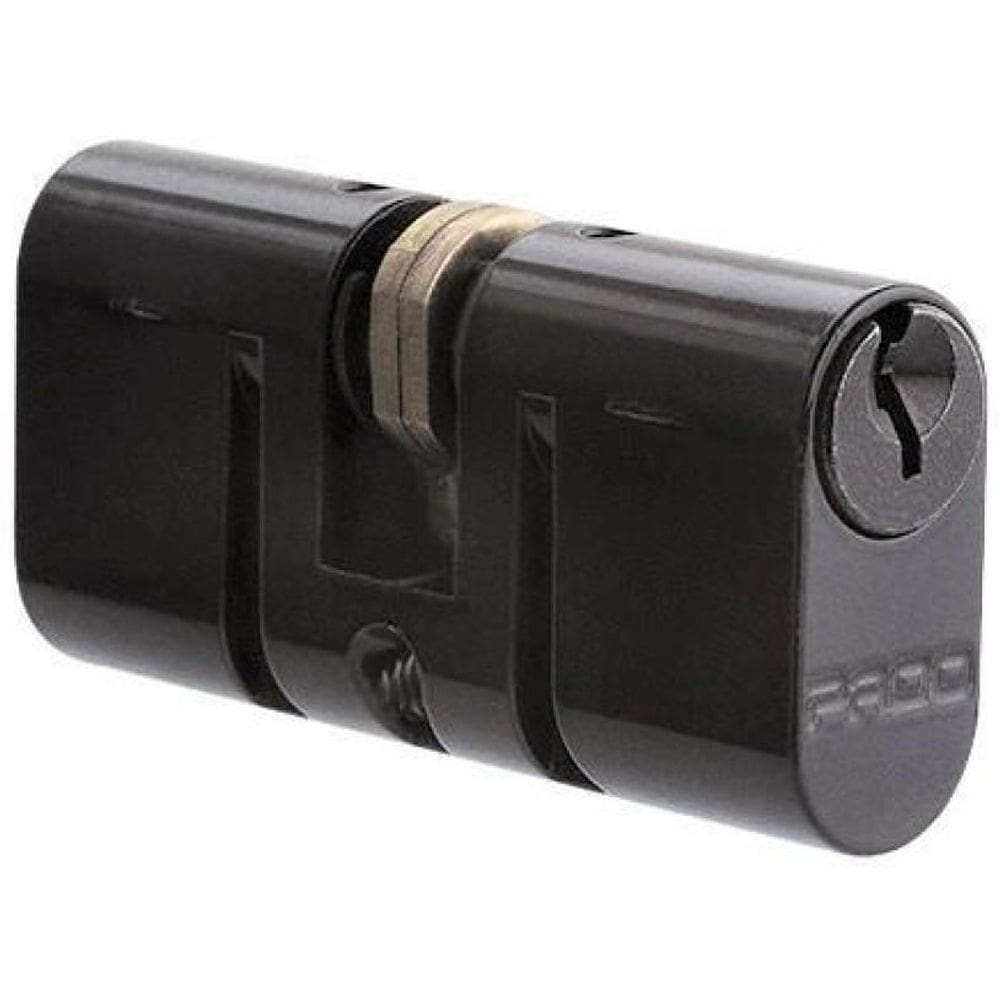Cilindro Miolo Tambor Fechadura Pado Concept Preto 74Mm 7,4