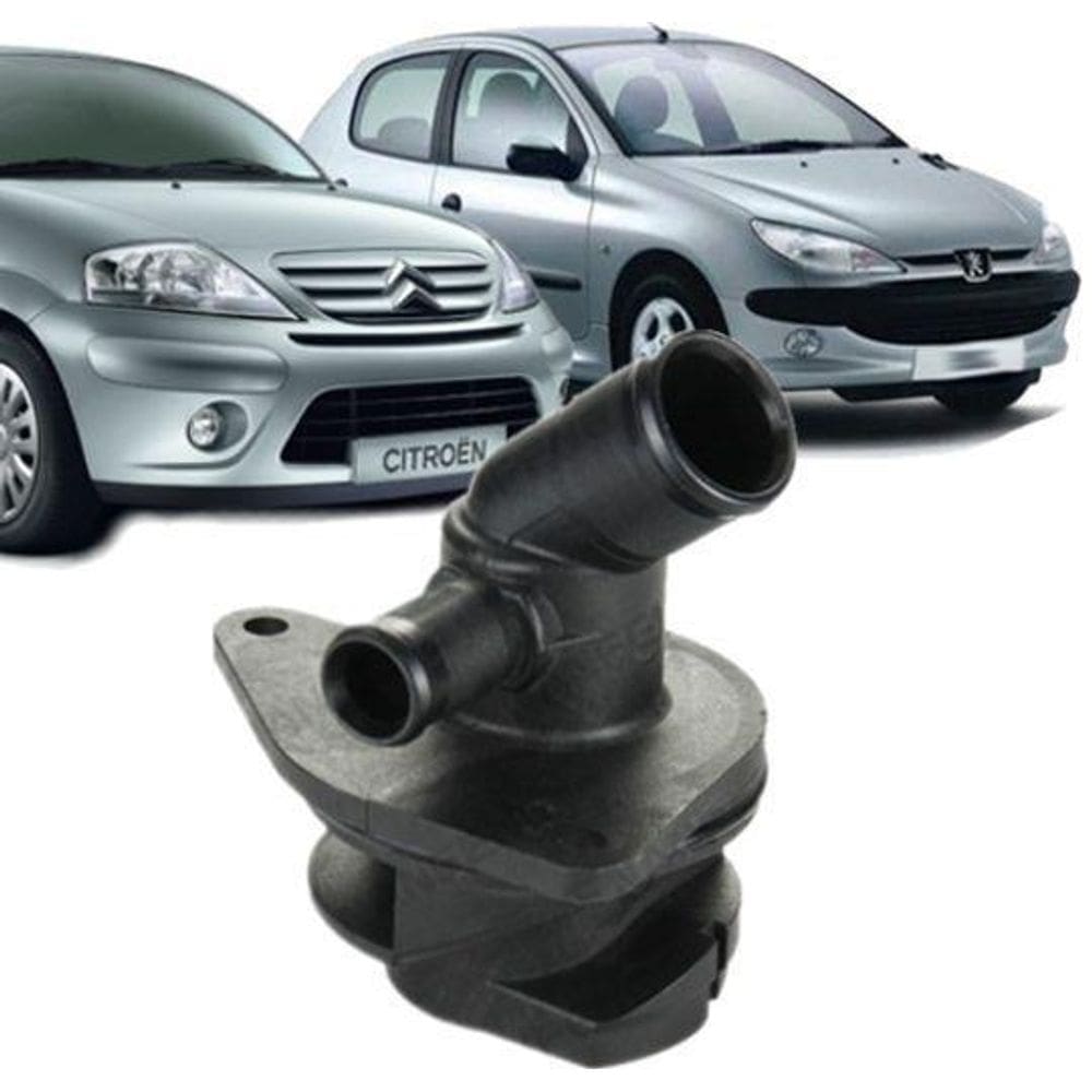 Flange Bomba Dagua Peugeot 206 E 207 Citroen C3 1.4 8V