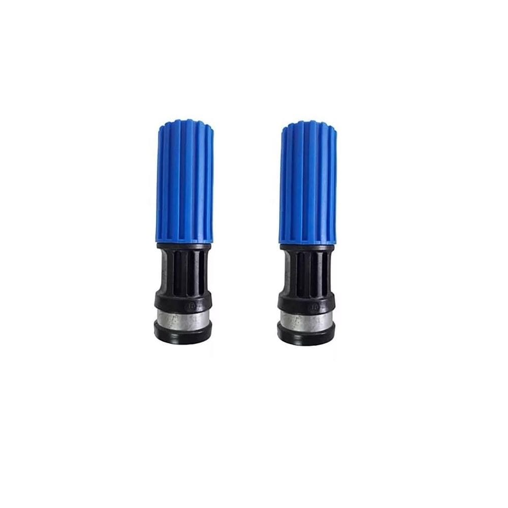 2 Bico Esguicho Regulavel Lava Ap Jactoclean 1/2 2,5Mm Azul