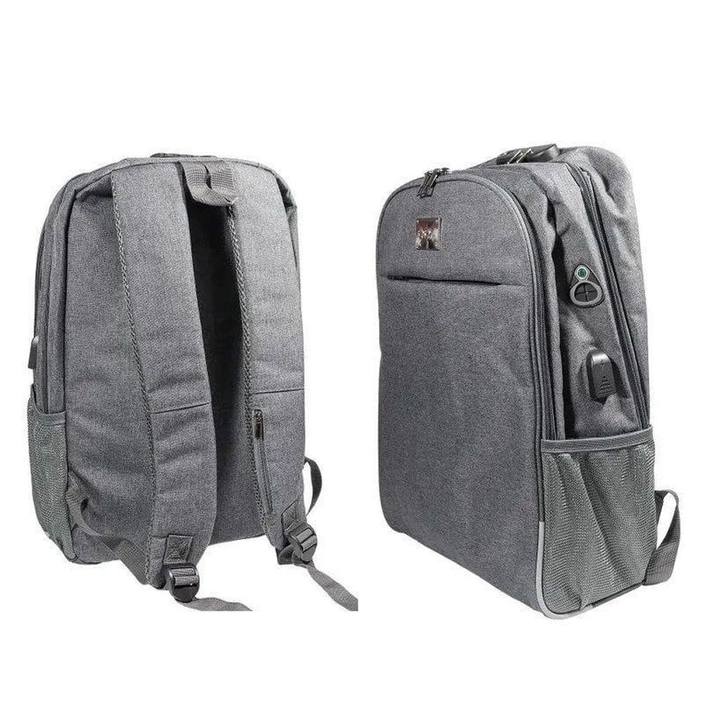 Mochila Oex Notebook Safety 15,6 Bk108 Cinza