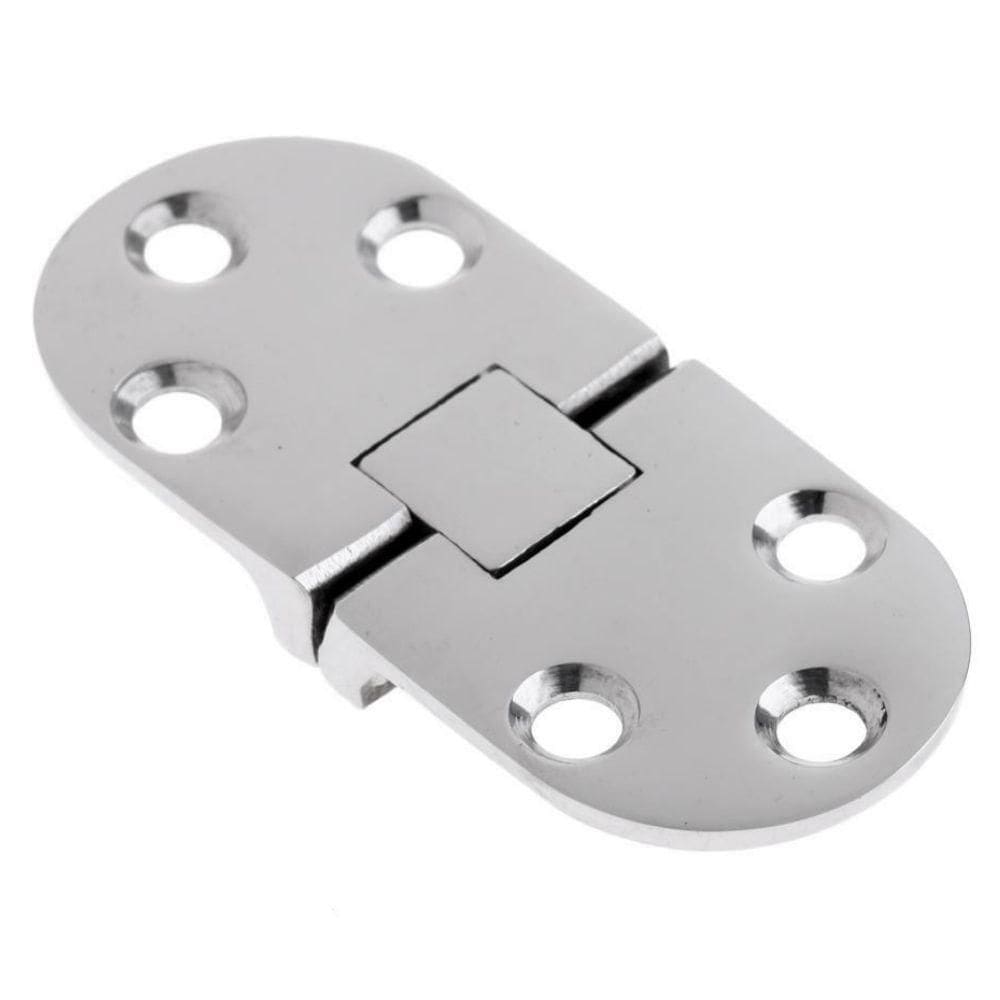 Dobradiça Em Aço Inox 316 Tipo Mesa Com 6F 66X 30 X 2,5Mm