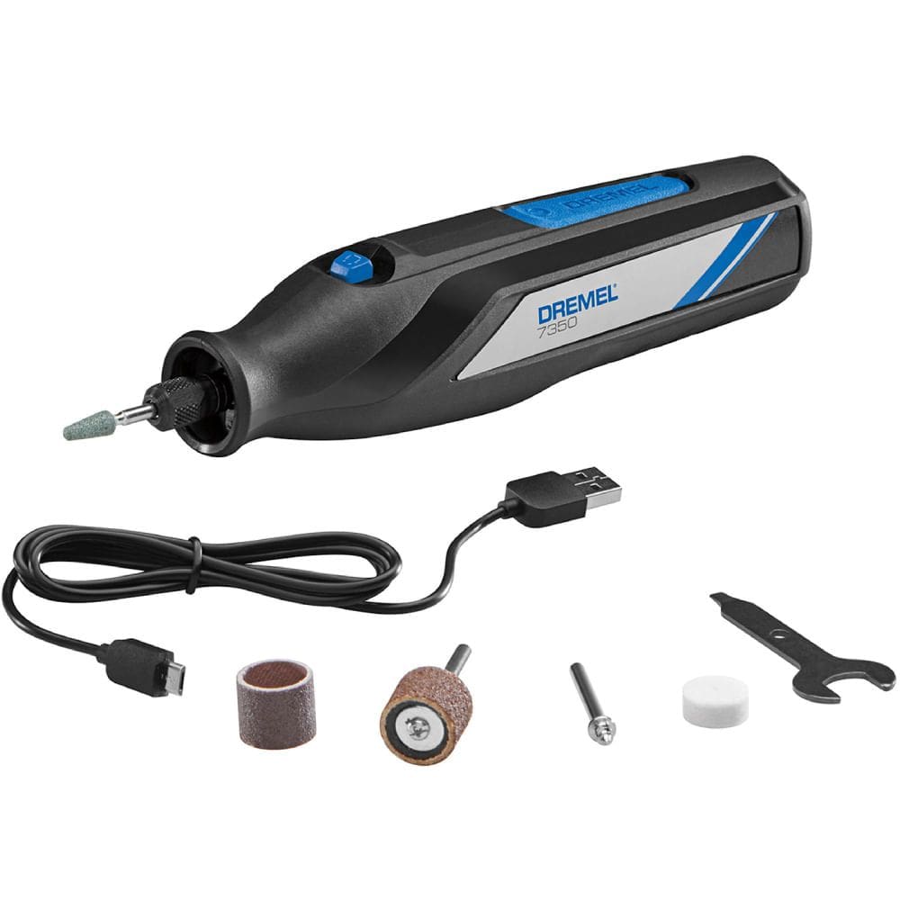 Kit De Acessórios De Micro Retífica Para Cortar, Limpar, Polir, Esmerilhar, Lixar e Esculpir - 52 Peças (Modelo 730)- 26150730AA000 - DREMEL