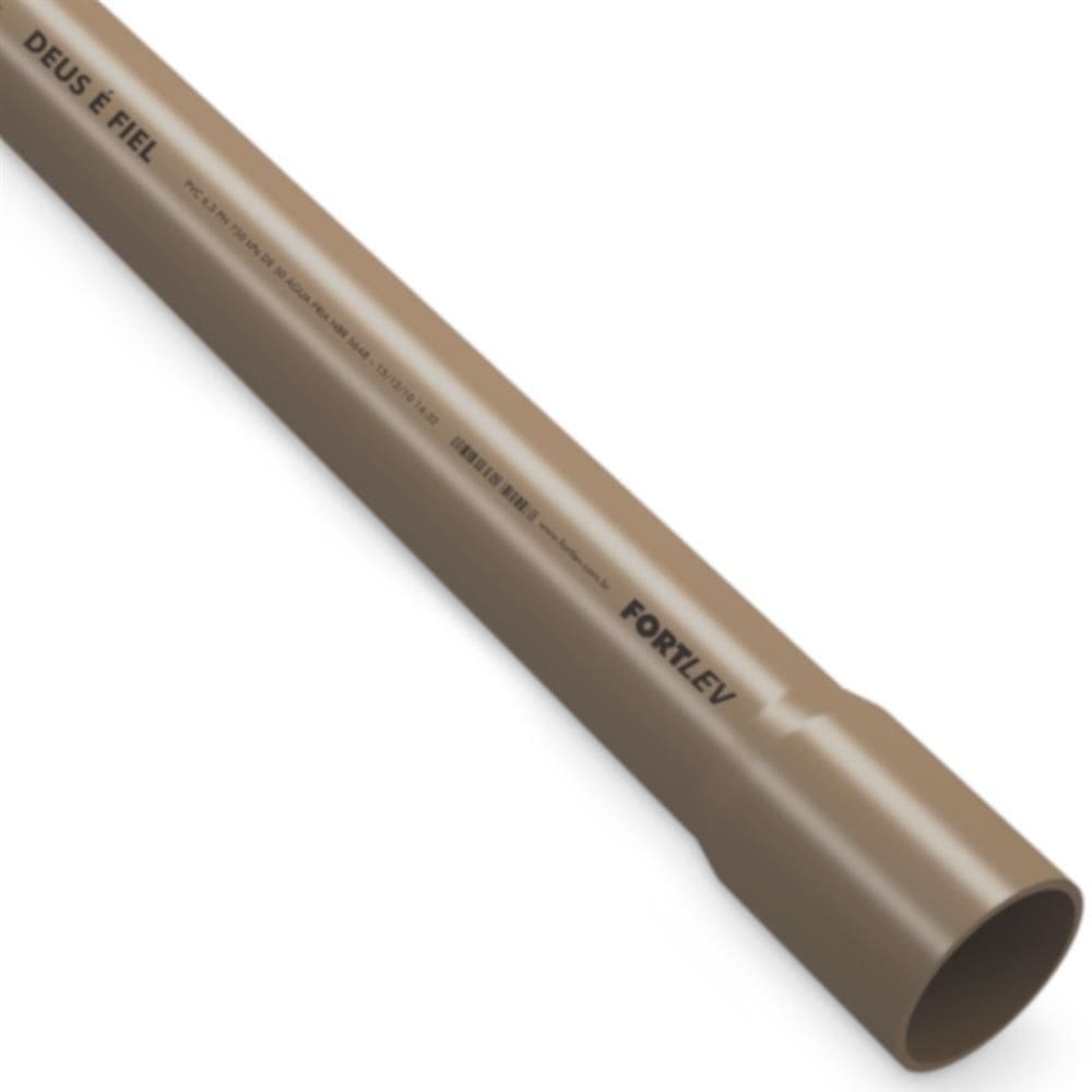 Tubo Soldável 1.1/2”” 50mm 3 Metros - 10330501 - FORTLEV