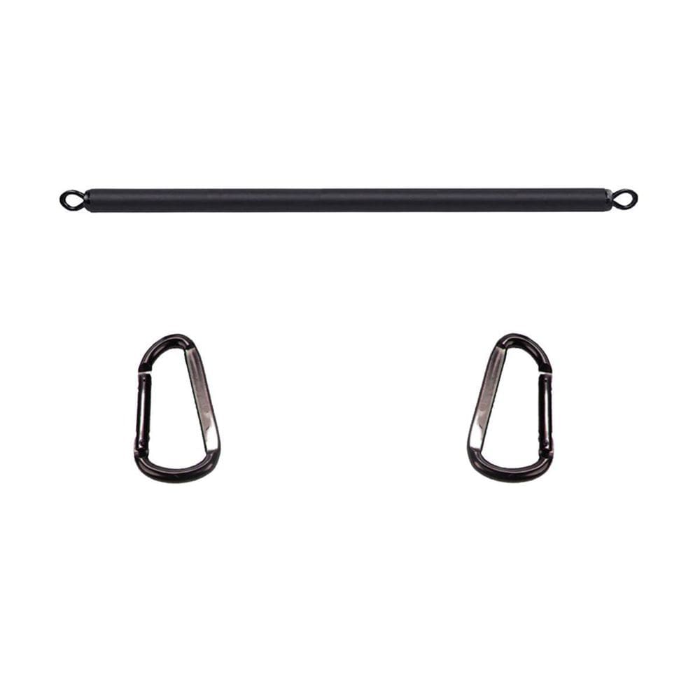 Kit Barra De Exercícios E Ganchos Super Largos Bravus