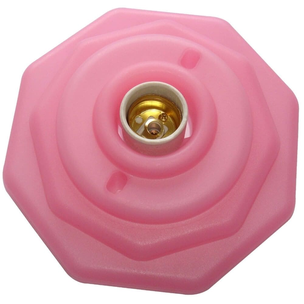 Plafon Octagonal Rosa - 1012-E - DOUBLE