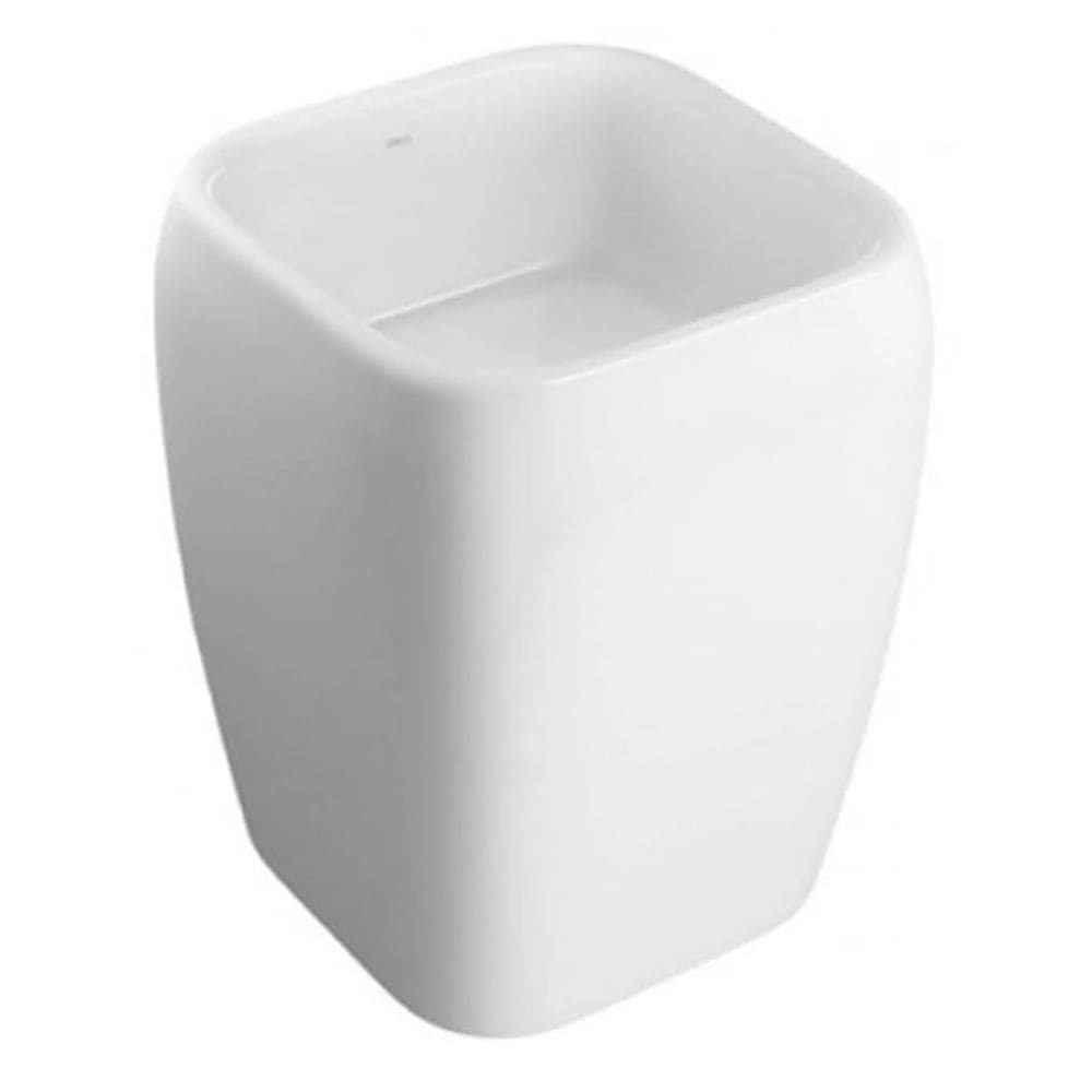 Cuba Suspensa Quadrada com Mesa 36X36cm Stone - L.1605.97