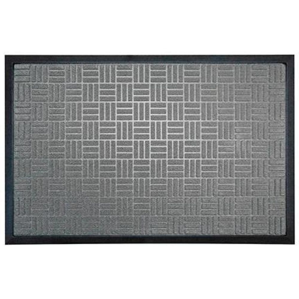 Tapete Fenice Cinza Hidro 89X59 Cm Seca Pé Absorve Água