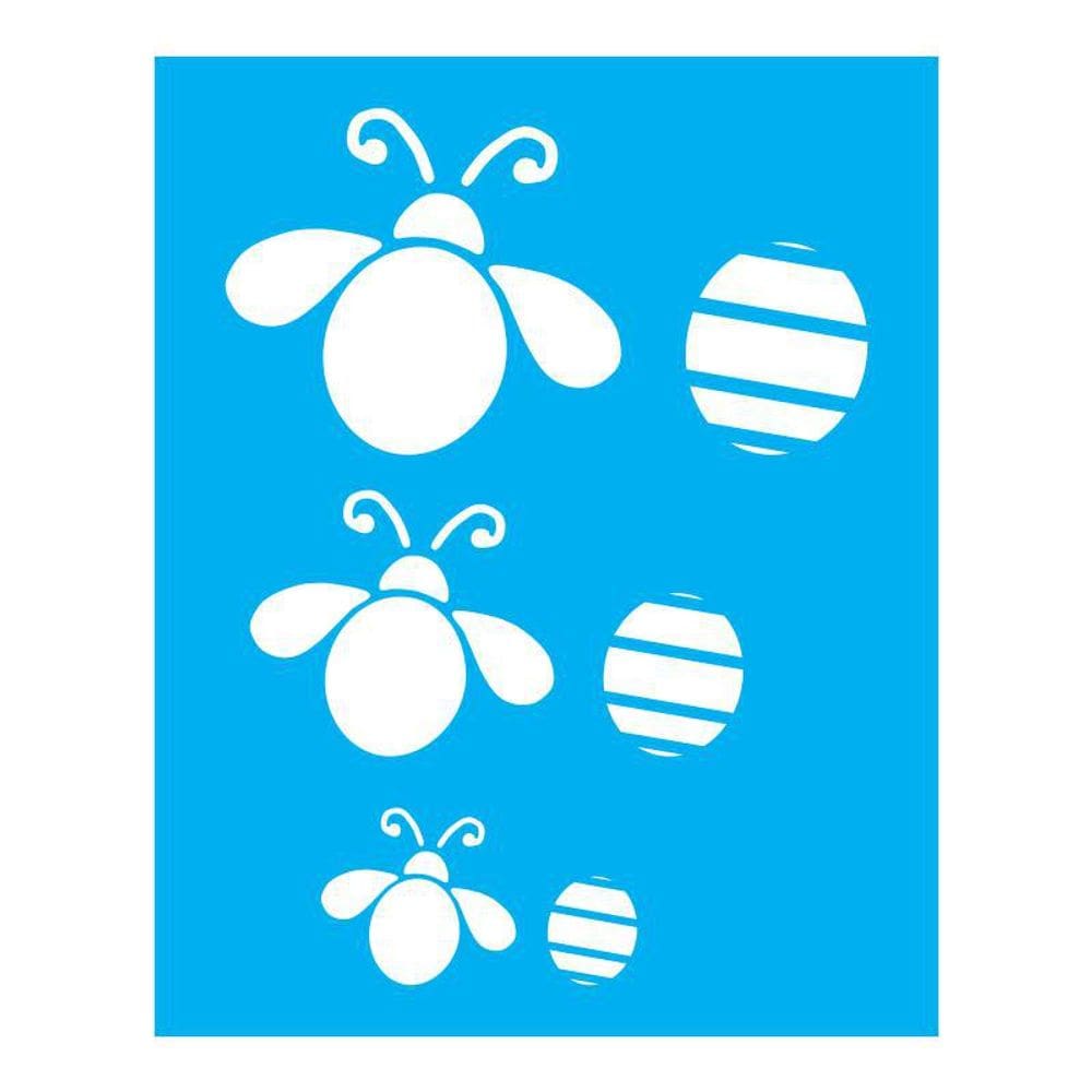 Stencil Tamako Abelhas - 20X25Cm - Ref B468