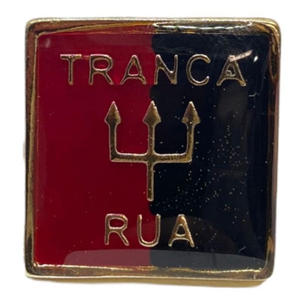 Anel Dourado Ajustável Orixá Exú 2,7 Cm Em Metal - Selecione