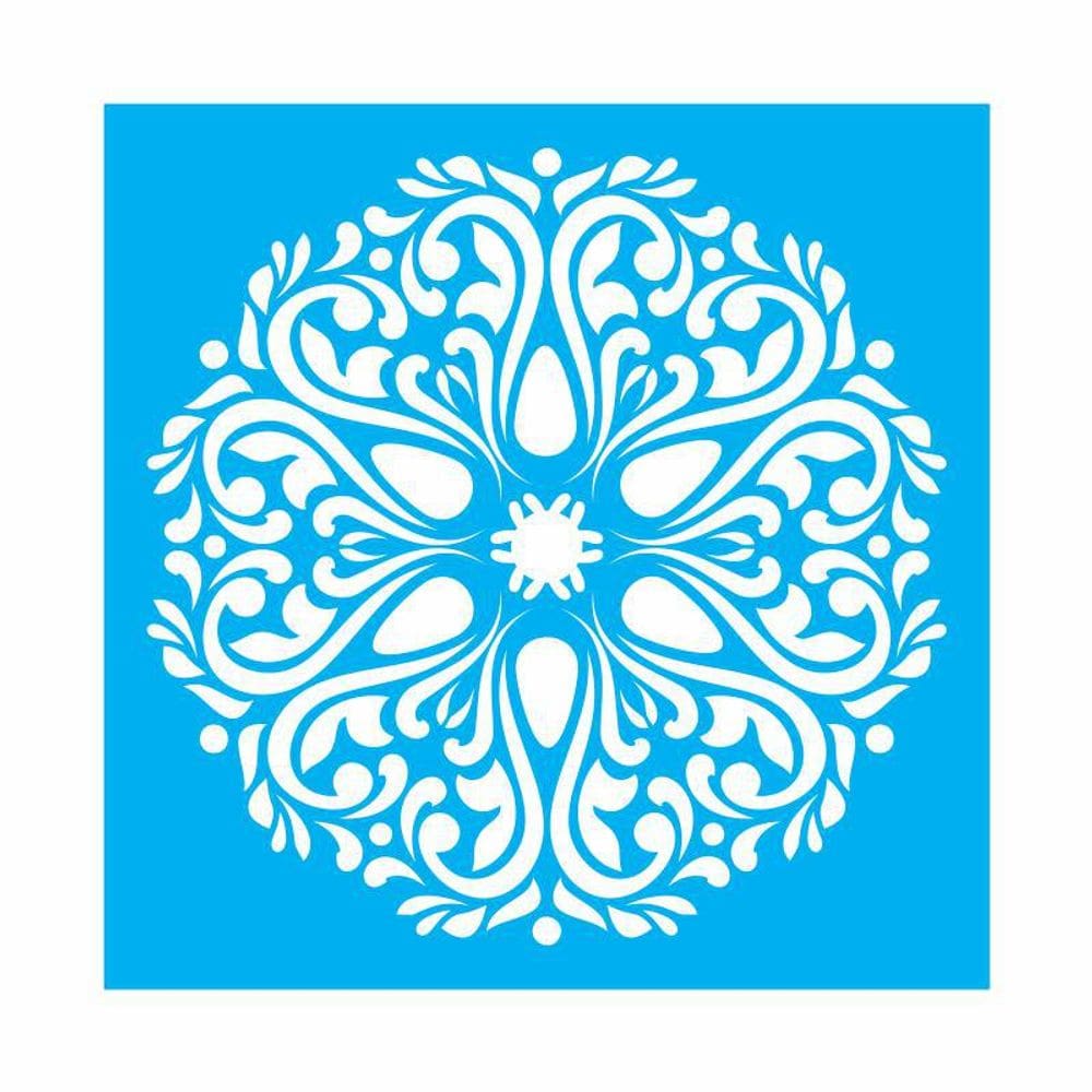 Stencil Tamako Mandala - 30X30Cm - Ref 9545