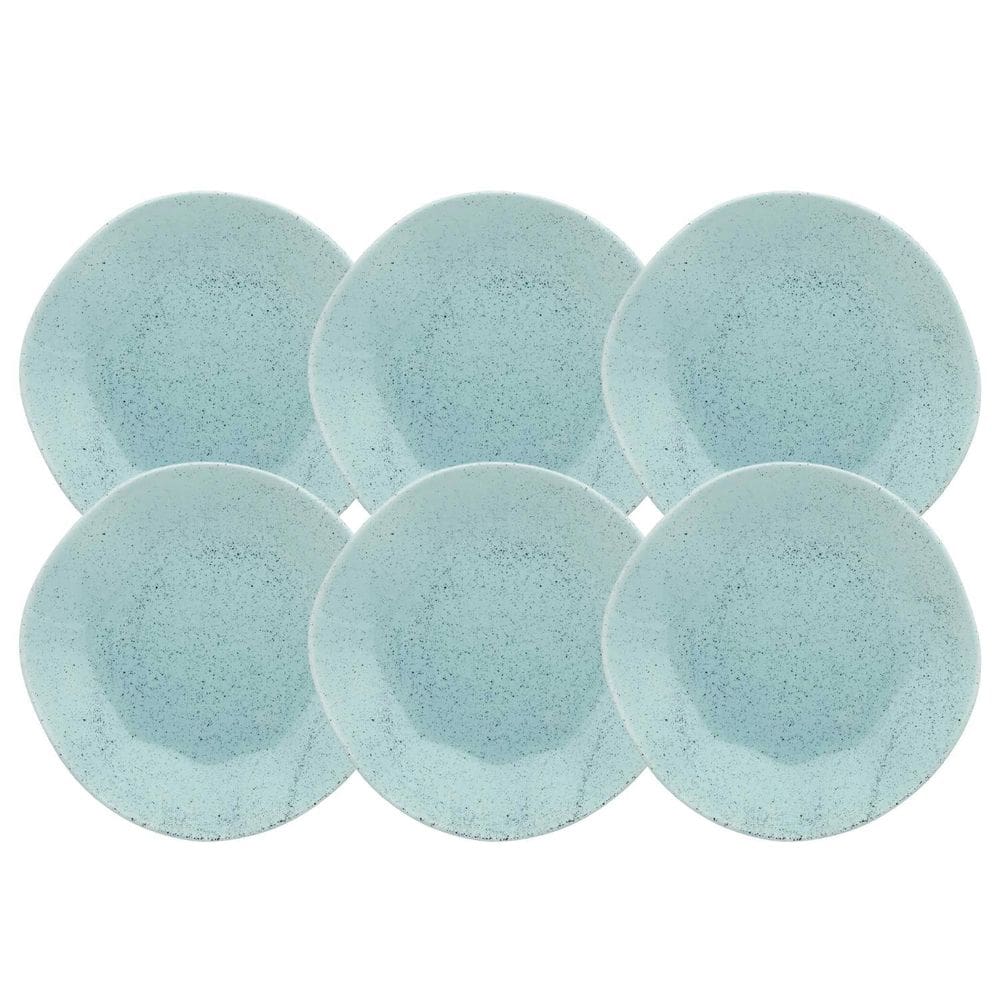 Prato Raso Oxford Ryo Blue Bay 27,5 cm Porcelana