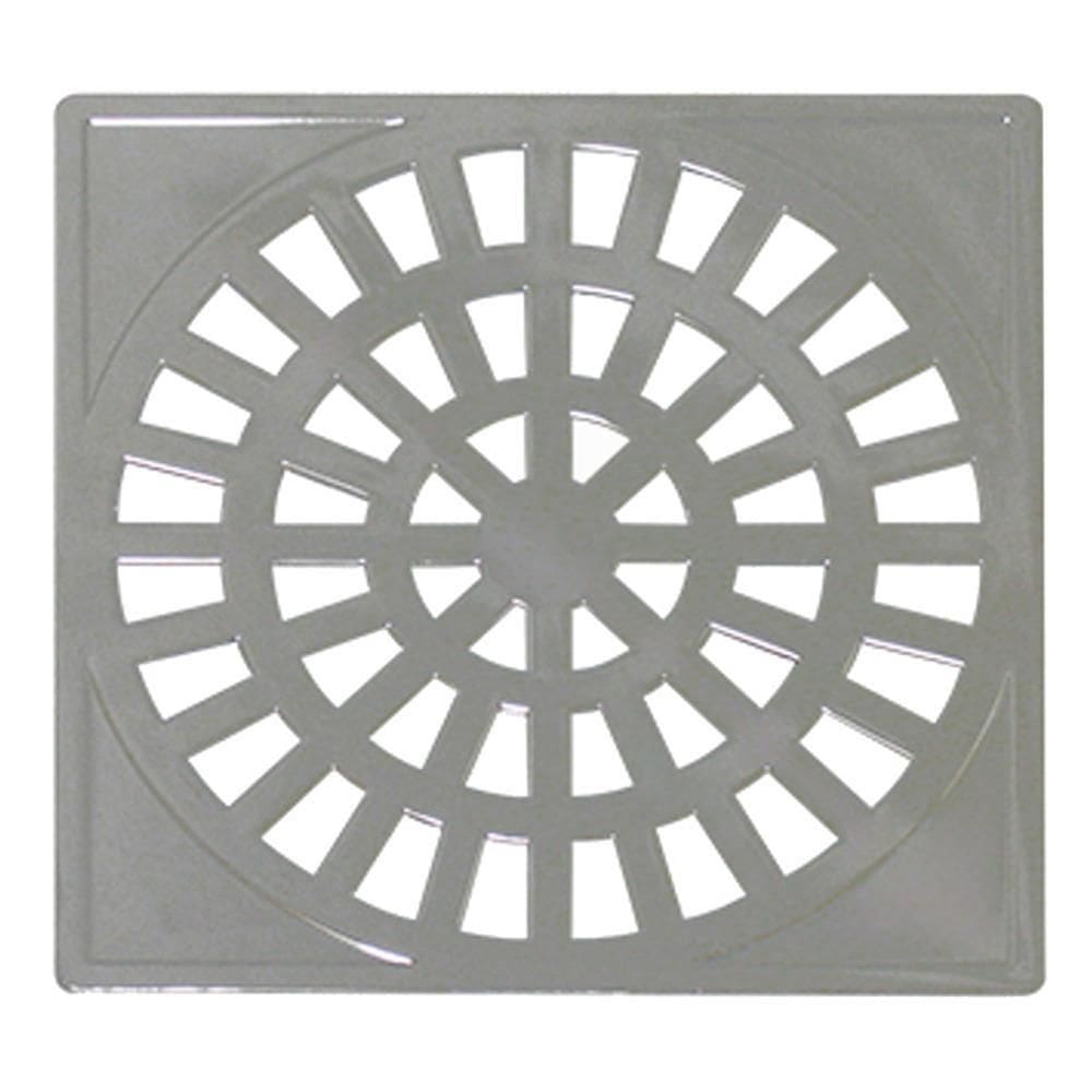 Grelha Quadrada Cromada 9,3x9,3cm sem Suporte - GR3- ASTRA