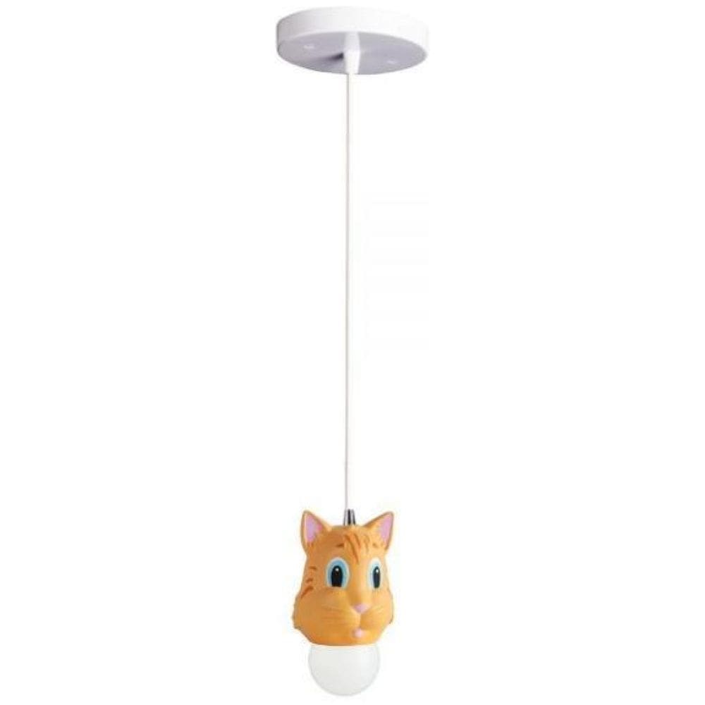 Lustre Pendeco Gato Laranja-Startec