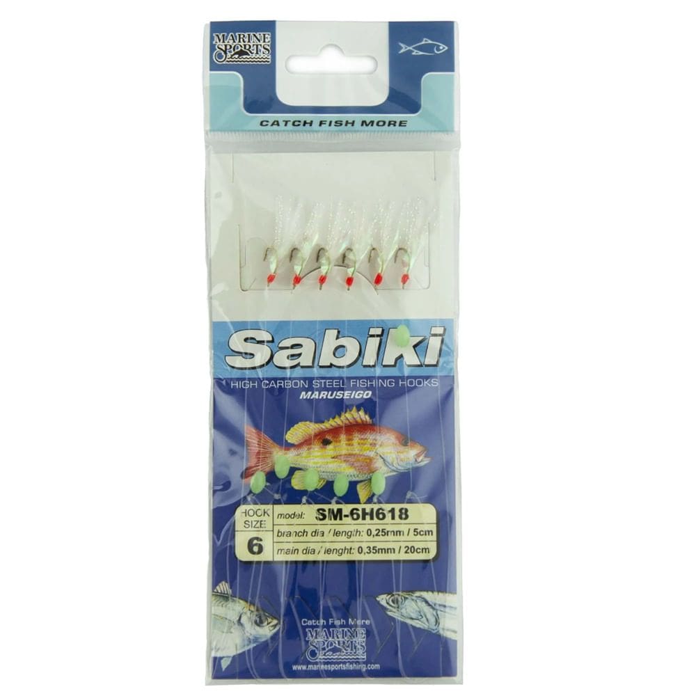Isca Sabiki com 6 Anzol N°6 - 0009061 - ARTPESCA