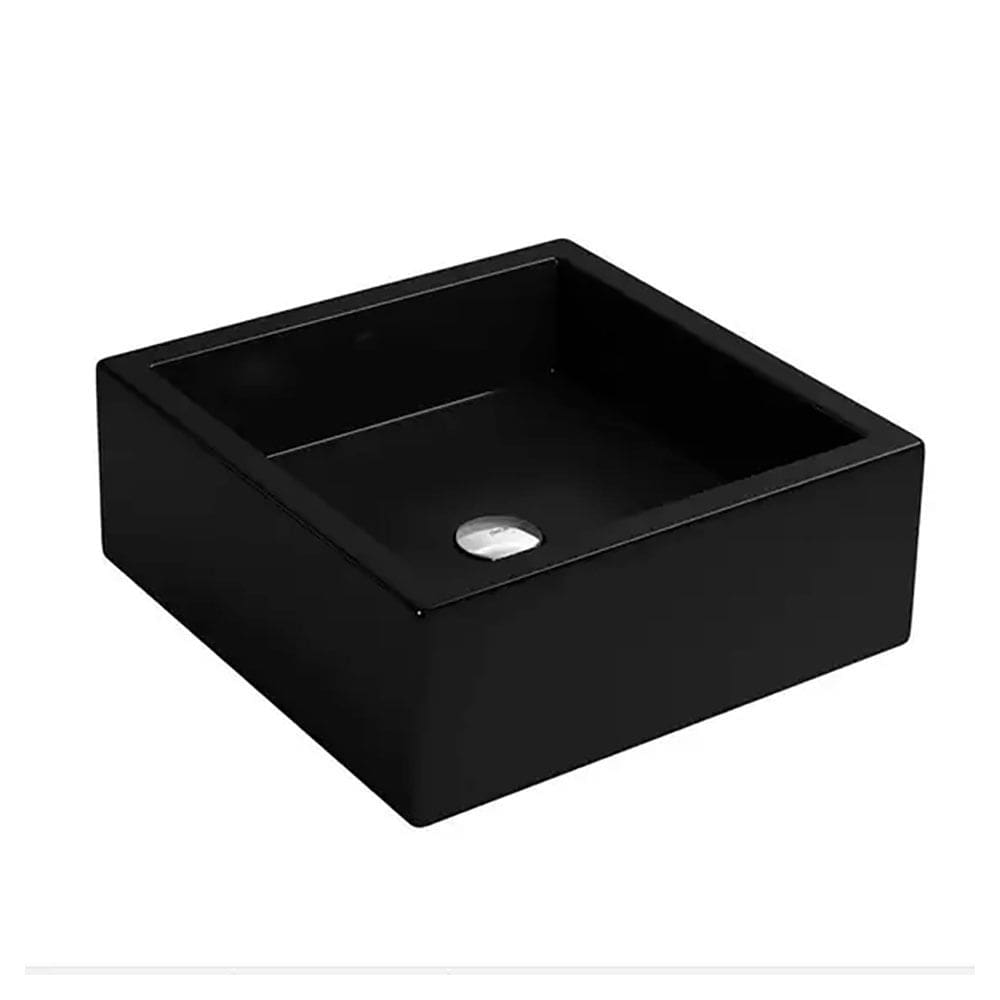Cuba de Apoio Quadrada 41X41cm Ébano - L.70.95