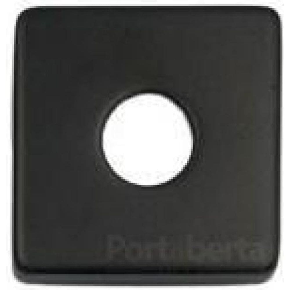 Kit Roseta Avulsa Fechadura Externa Imab Preto Preta