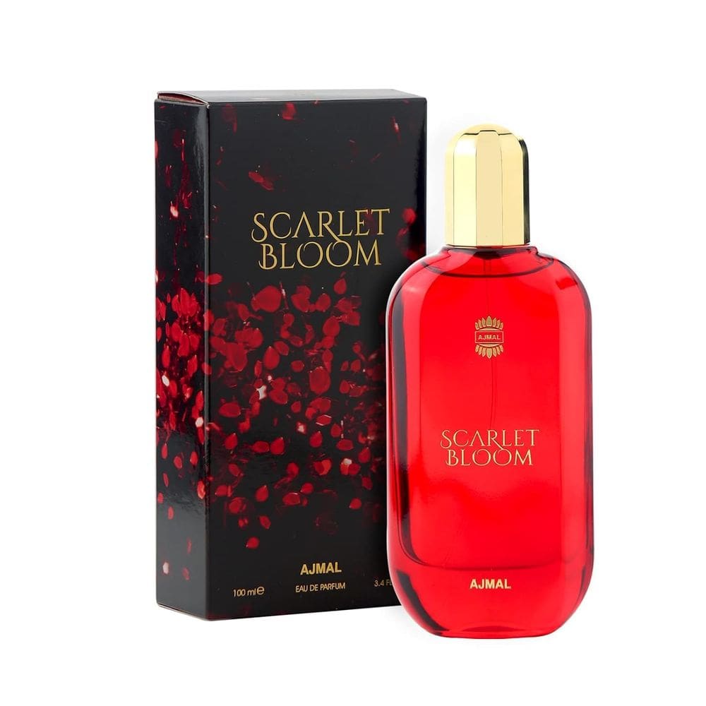 Perfume Ajmal Scarlet Bloom Eau de Parfum 100ml para mulheres
