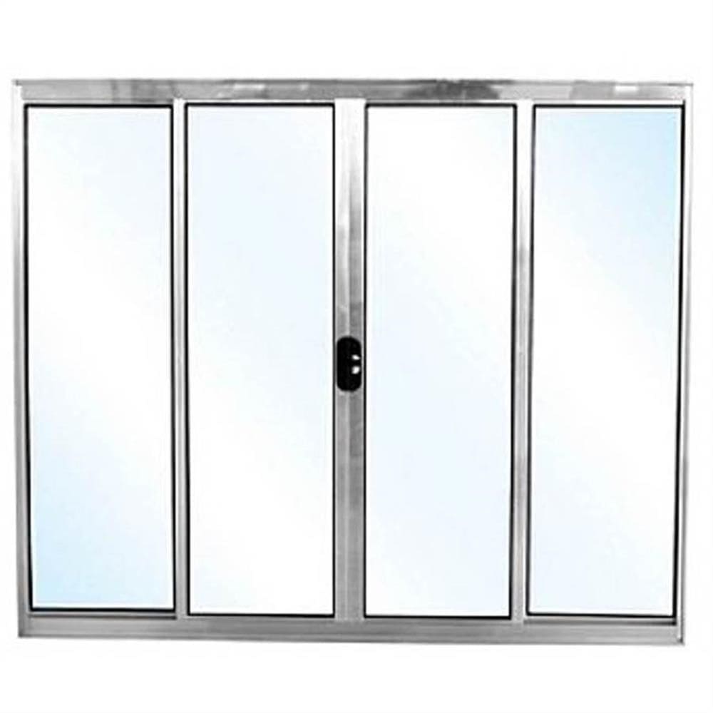 Vitrô 4 Folhas sem Grade 1,0x1,5m Plus - JANELLOT