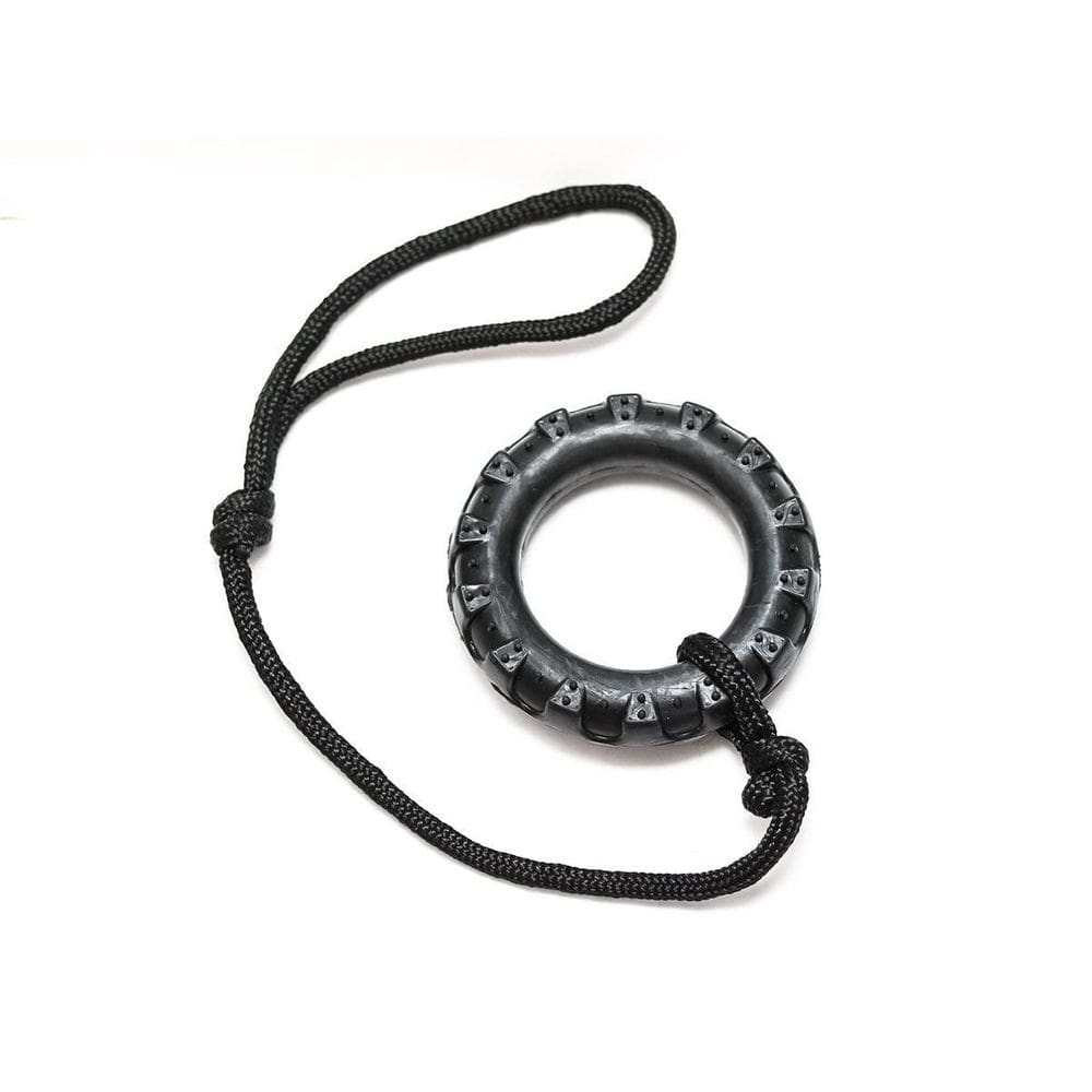 Brinquedo Pet Puxador Pneu Grande Maciço Alta Resistência