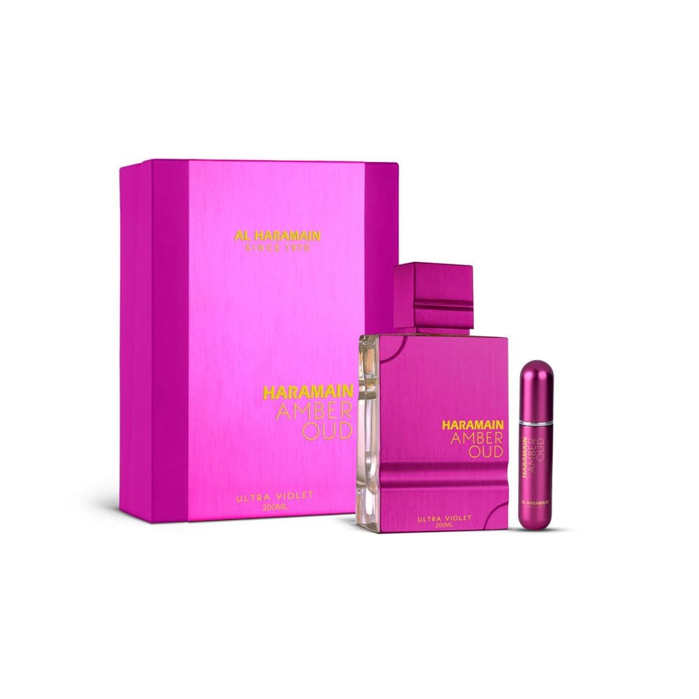 Perfume Al Haramain Amber Oud Ultra Violet 200ml para mulheres
