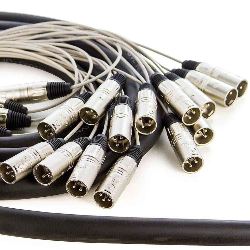 Multicabos Conectores Xlr 24 Vias Santo Angelo - 1 Mt