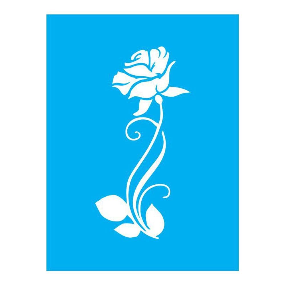 Stencil Tamako Flor - 15X20Cm - Ref A2420