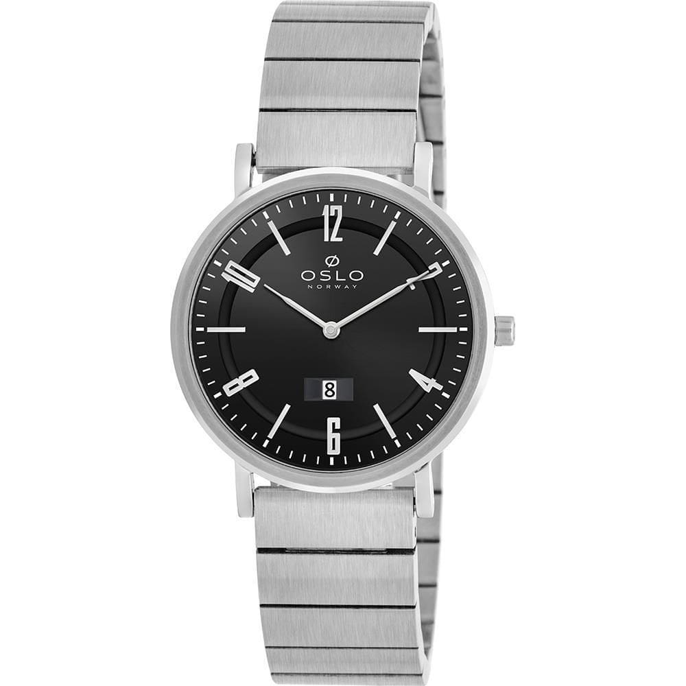 Relógio Oslo Masculino Ref: Ombsss9U0017 P2Sx Slim Prateado