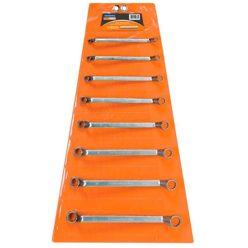 Jogo De Chave Estrela 6X7 A 20X22Mm 8 Peças Tramontina