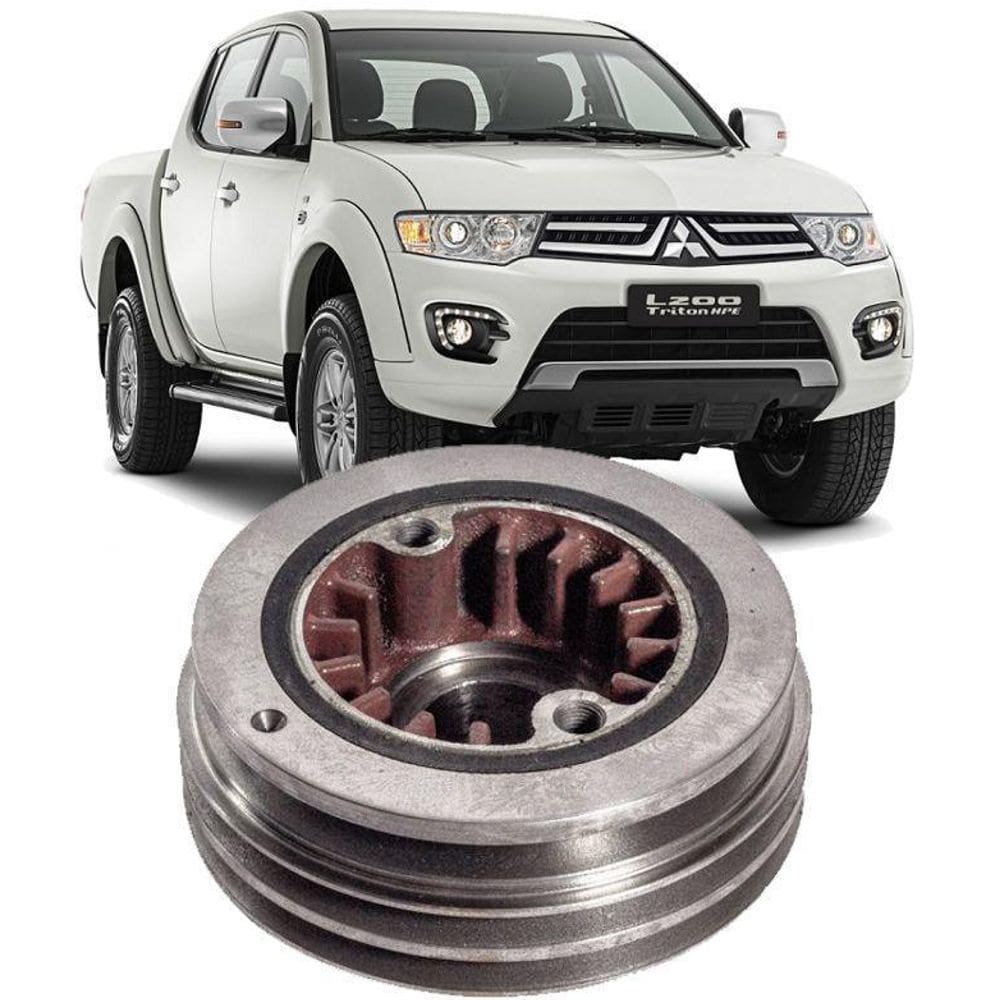 Polia Tripla Virabrequim Mitsubishi L200 Triton Pajero 2007